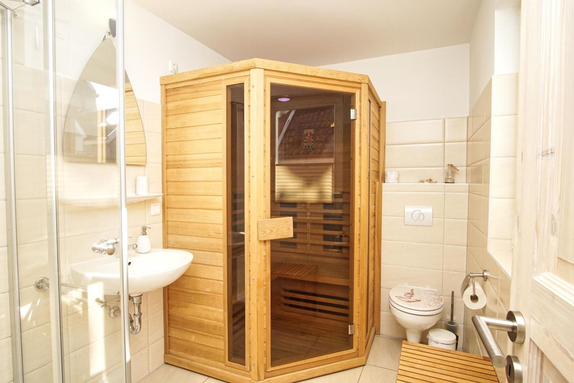 גלווה Ferienhaus Wellenlaeufer Haus - Sauna, Terrasse, Garten מראה חיצוני תמונה